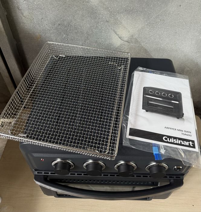 Фритюрник с горещ въздух Cuisinart Airfryer TOA60E 1630 W
