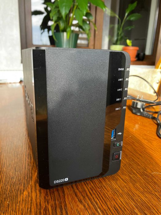 NAS Synology DS220+ 6GB RAM + HDD Seagate IronWolf Pro 16TB
