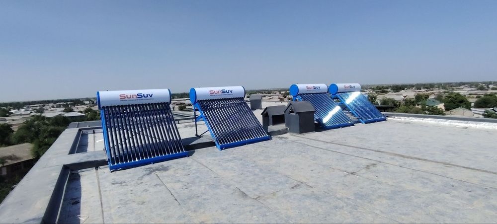 Куёш сув иситгичи / Солнечные водонагреватели  100л, 200л, 300л, 400л