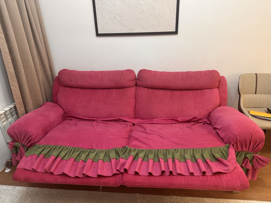 Диван с механизмом реклайнер