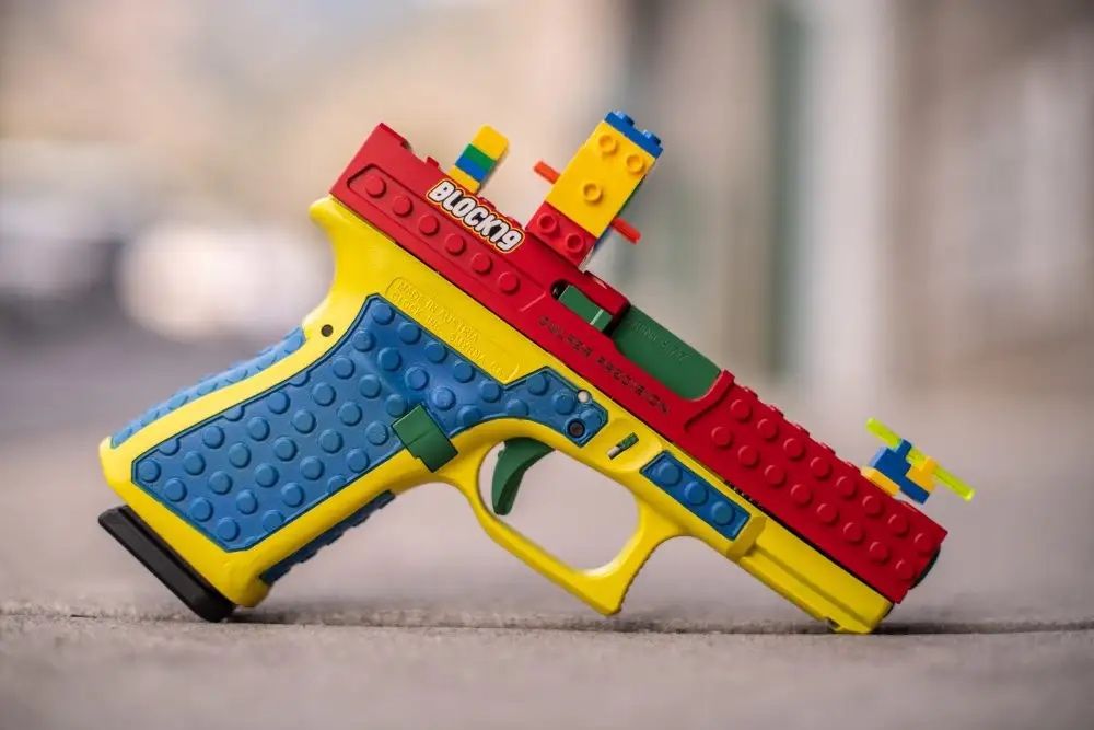 Pistol lego copii