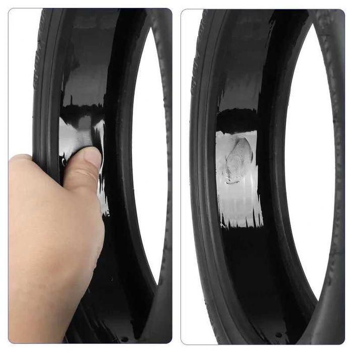 Set cauciuc tubeless FATA - SPATE cu gel 10inch 60/70-6.5 + 60/65-6.9 trotineta electrica Segway Ninebot Max G2 / G65 / F3 F3 Pro E2 Pro