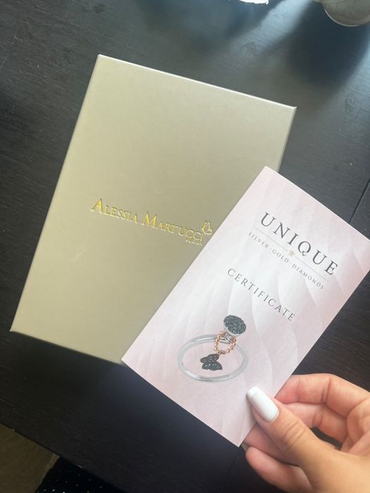 Сребърно колие и обеци Unique silver Allesia Martucci