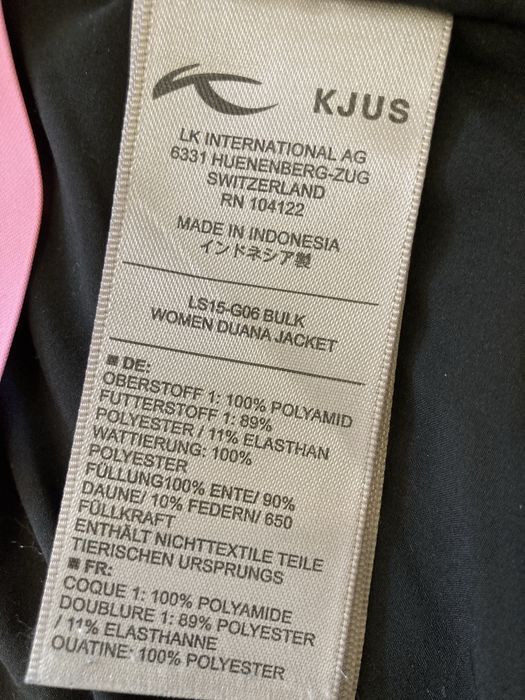 Geaca puf ski Kjus  M dama