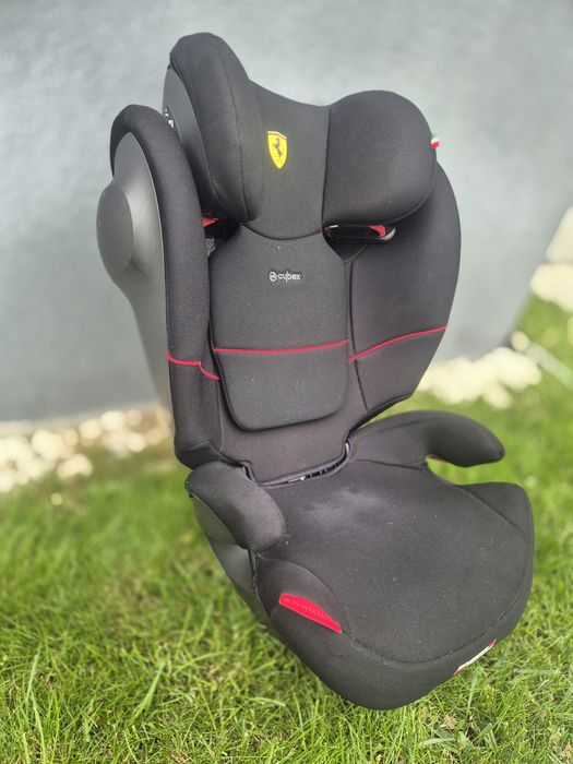Scaun auto CYBEX Solution M-Fix SL Scuderia Ferrari 519000249, Isofix, 9-36 kg, negru