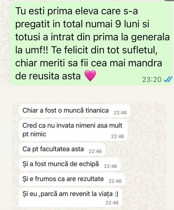 Meditații ADMITERE MEDICINĂ biologie CORINT(UMF Bucuresti/Brasov/Galati/etc)