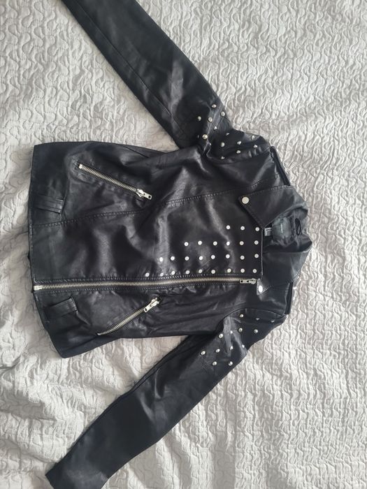 Geaca de piele ecologica  firma Forever marime S/M