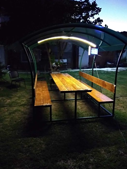 Метални навеси, беседки и конструкции