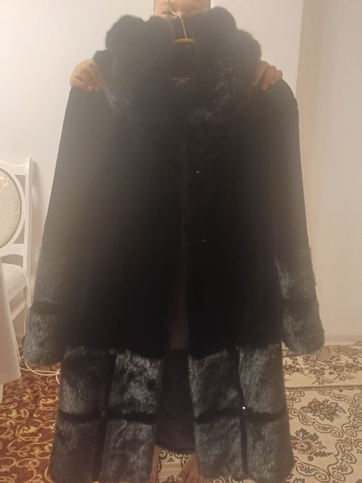 Жылы дублёнка жаңа