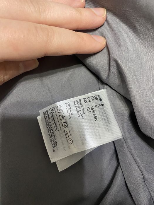 Palton gri cu adaos de lana H&M