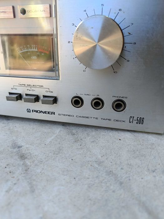 Касетъчен дек "PIONEER" CT-506 работещ