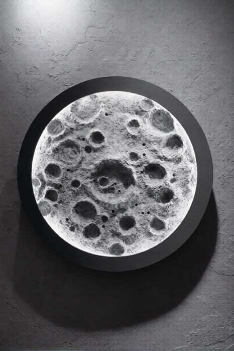 Декор ручной работы панно "Луна"