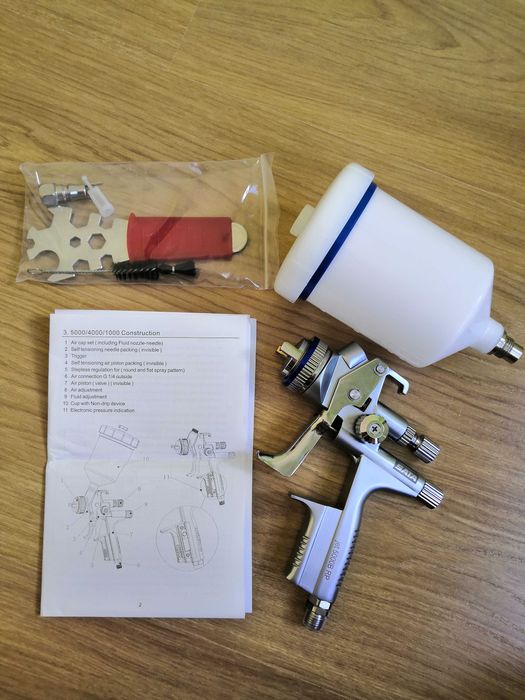 Пистолет за боядисване SATA Jet 5000B RP/HVLP 1.3мм Гаранция