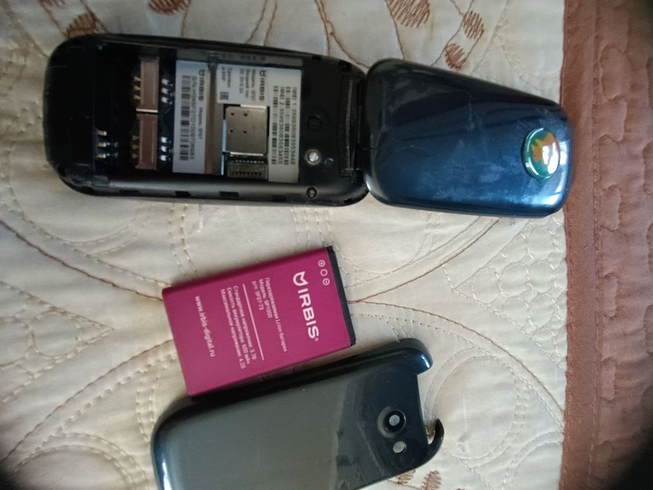 Раскладушка телефон флип