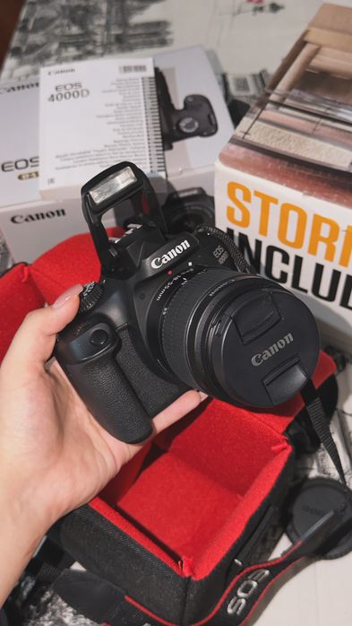Продаю Canon EOS 4000D в отличном состоянии!