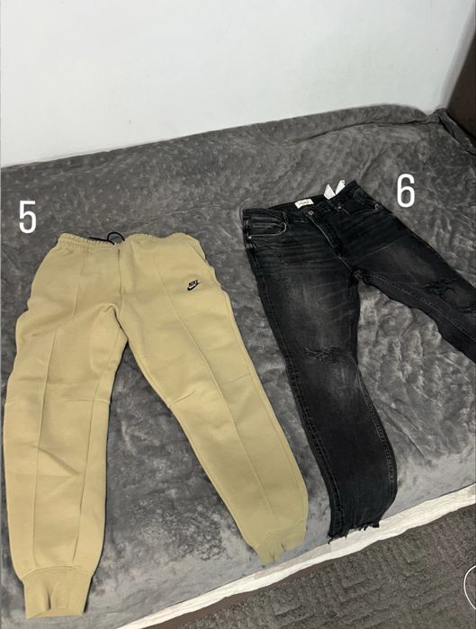 Различни марки дрехи, Nike, Jordan, Guess, Tech