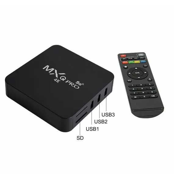Android TV Box MXQ PRO 5G 4-ядрен Rockchip RK3229, Android 10, 4K 4/64