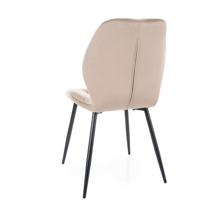 Трапезен стол с дамаска кадифе