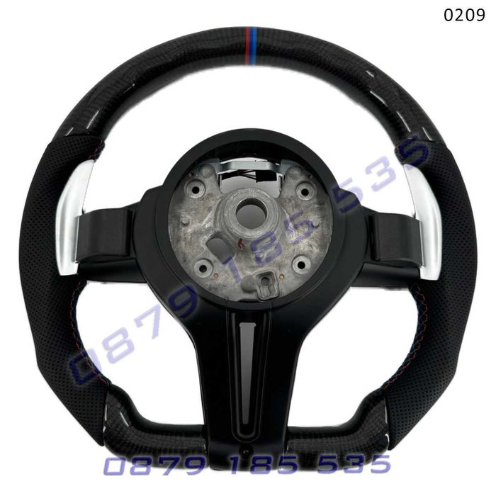 Карбонов волан цветни конци шев BMW 5 6 7 F10 F06 серия М спорт бмв ф