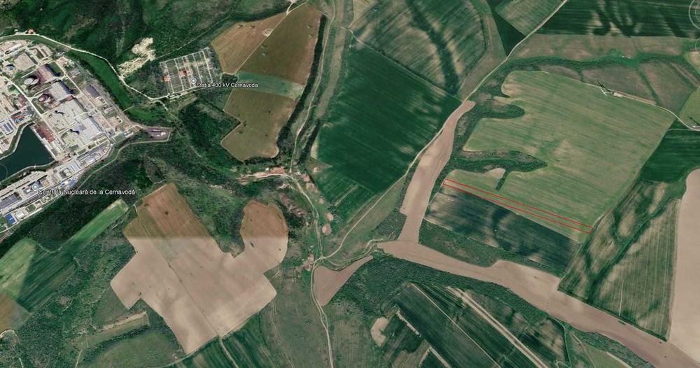 Vand 5.5 Ha teren extravilan pentru proiecte fotovoltaice /cadastru/ fara contract de arenda