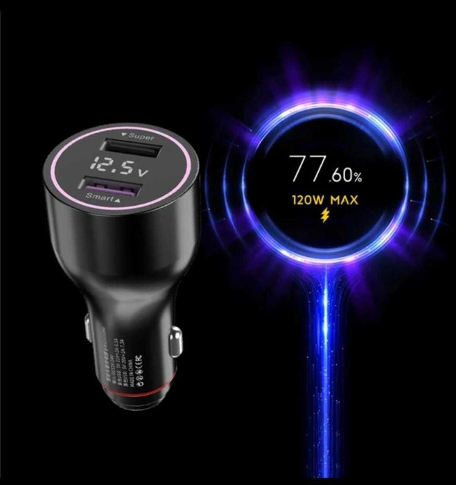 Incarcator auto Xiaomi 120w cu cablu original