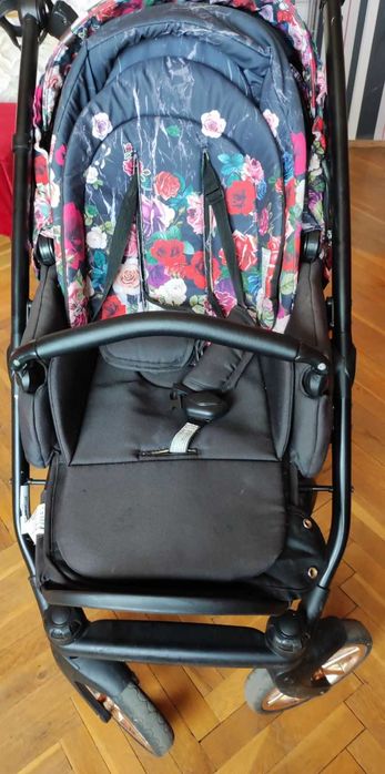 Комбинирана бебешка количка с Бонус люлка