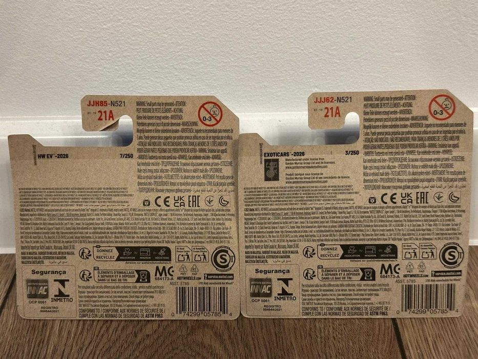 Hot Wheels 2026 RARE Gordon Murray T.33 + Solar Reflex EV | Colecție