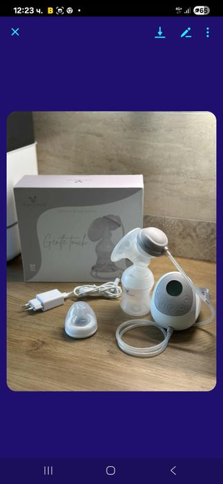 Електрически помпа за кърма Cangaroo Gentle Touch - XN-D207:
- два ос