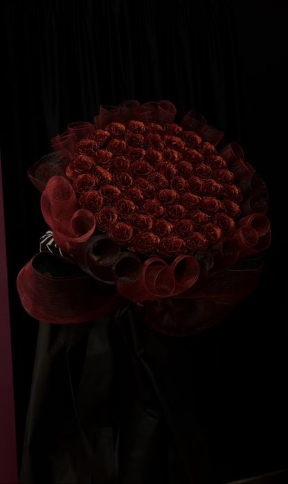 Уникални големи букети с панделка