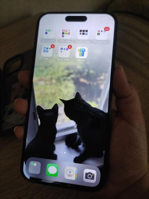 Iphone 15 Pro Max Синий в идеальном состоянии