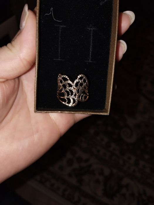 Золото кольцо проба 585