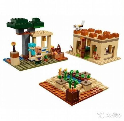 Конструктор Майнкрафт ПАТРУЛЬ РАЗБОЙНИКОВ серия 580 деталей Лего Lego