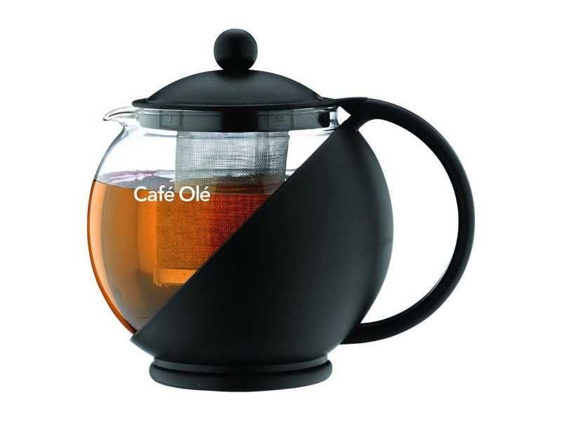 Стъклен Чайник с Инфузер Café Olé CMP-12TP, 1.2L