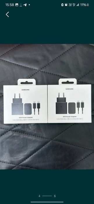 25w, 45w, 50w, 65w Samsung оригинальное зарядное устройство, есть дост