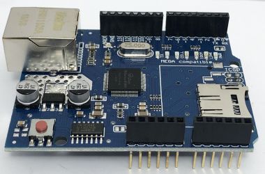 Modul, Shield Ethernet cu chip Wiznet W5100, pentru Arduino UNO R3