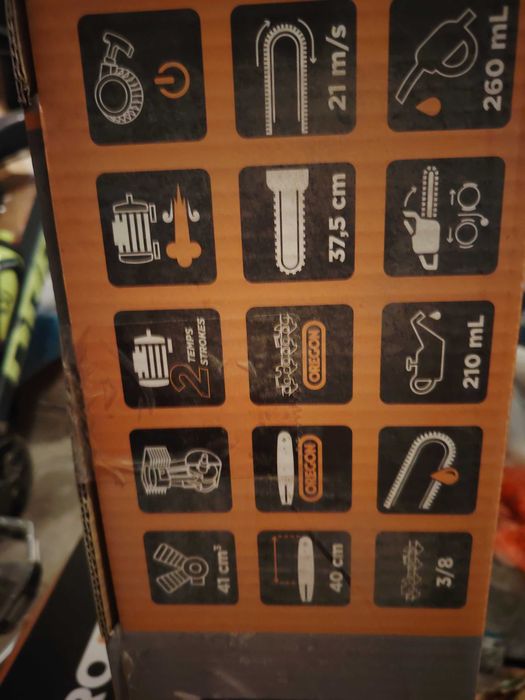 Бензинов трион Feider