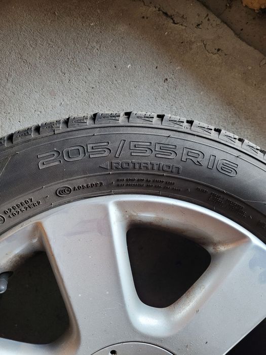 Roți originale VW,205/55/16,se potrivesc și pe audi,seat,skoda