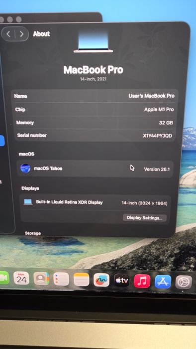 Macbook Pro 14" M1 Pro 2021 impecabil