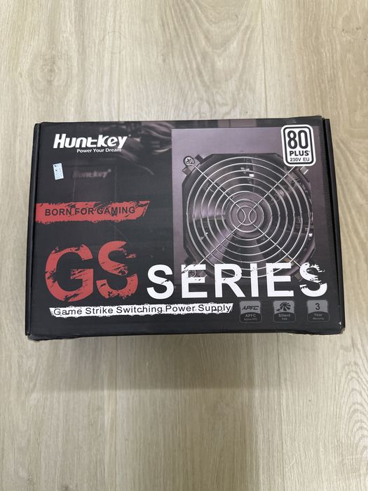 Блок питания Huntkey GS-650, игровой новый!