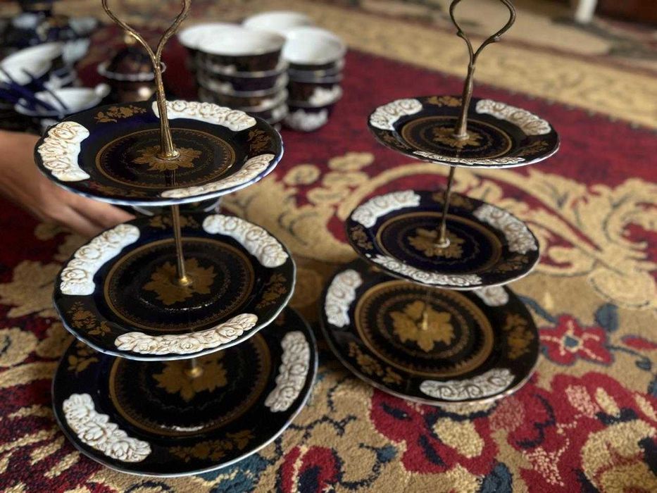 Посуда мадонна и хрустальный посуды