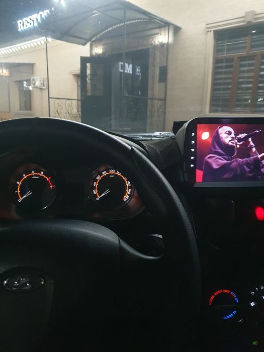 Рамка на андроид магнитолу гранта фл