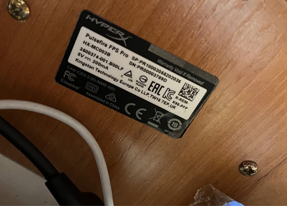 Игровая мышь hyperx pulsefire fps pro