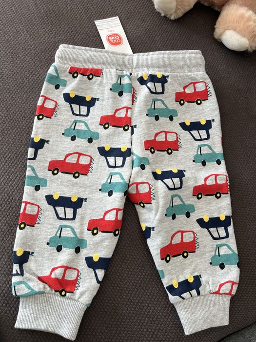 Set nou pantaloni si bluza, marimea 74, 6-9 luni,