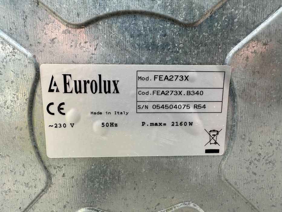 Фурна за вграждане Eurolux