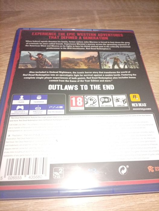 Red dead redemption 1 ps4