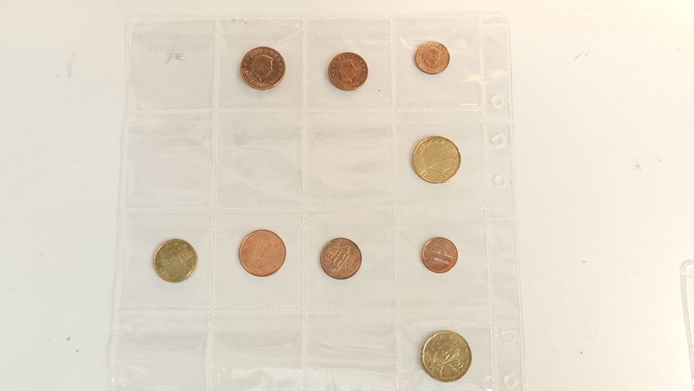 Monede euro si Bancnota 100.000 lei