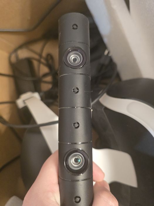 Set complet PS VR, controllere move, adaptor PS5, camera, box