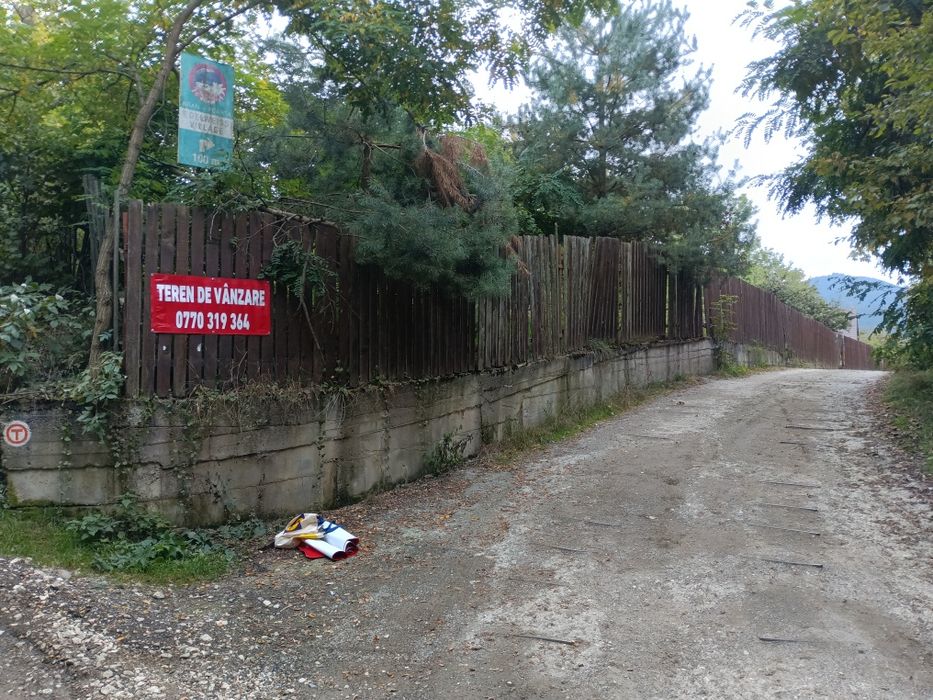 Teren intravilan Bran 1612 mp utilitati drum asfaltat 40 e/mp situat pe Via Transilvanica