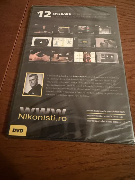 Curs Nikon de Fotografie pe DVD – Ideal pentru Începători, Sigilat