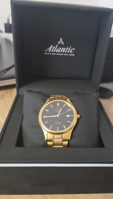 Ceas atlantic barbati cu cutie